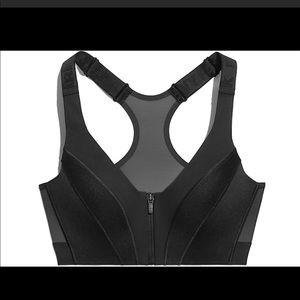 IVY PARK DRIP 2 zip front sports bra